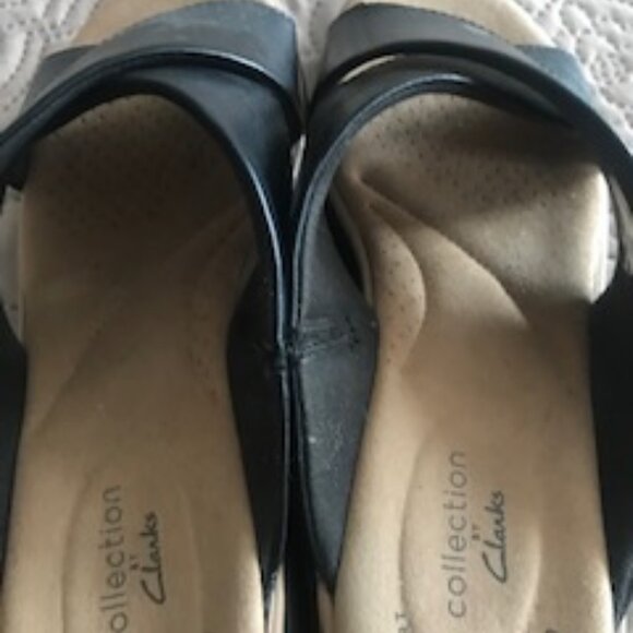 Leather Crossover Sandals - Clarks - Picture 3 of 3